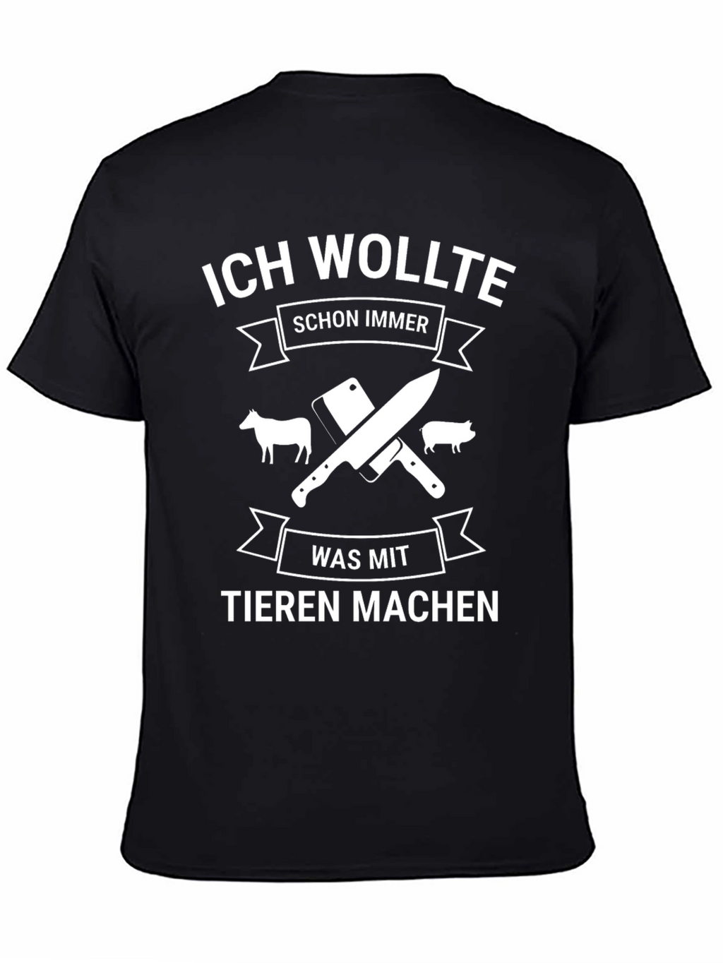 Ich Wollte Animal Butcher T-Shirt