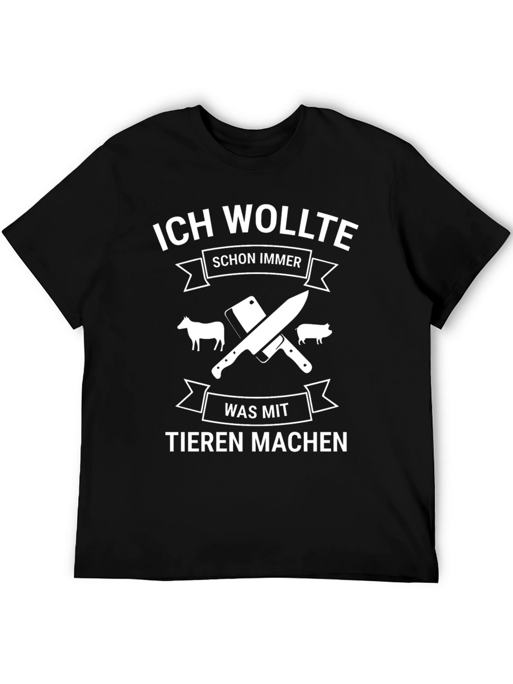 Ich Wollte Animal Butcher T-Shirt