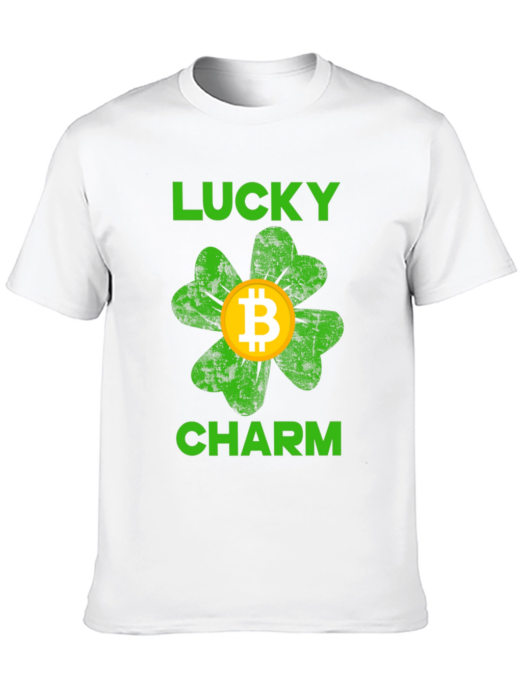 Bitcoin Lucky Charm Black T-Shirt
