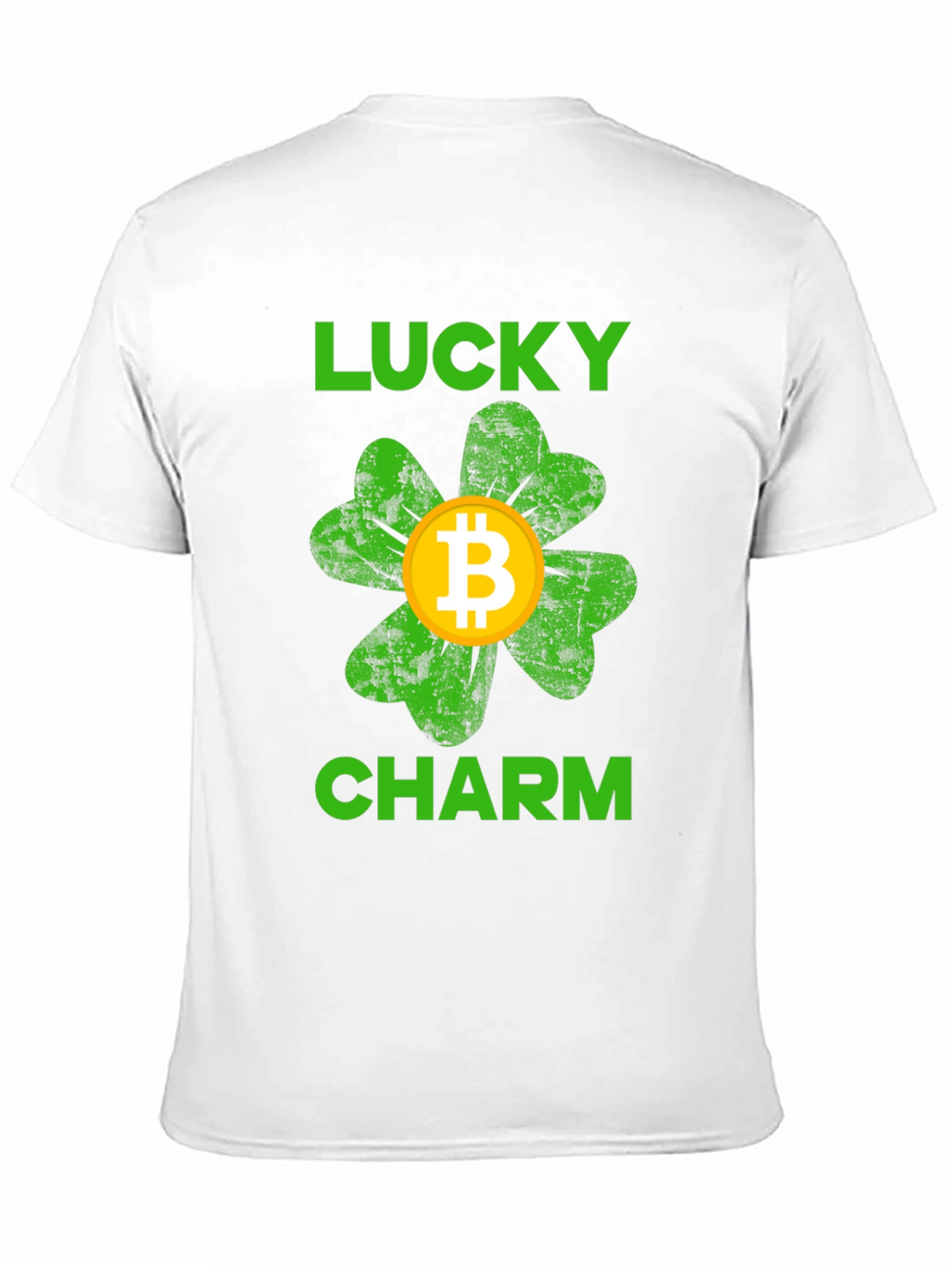 Bitcoin Lucky Charm Black T-Shirt