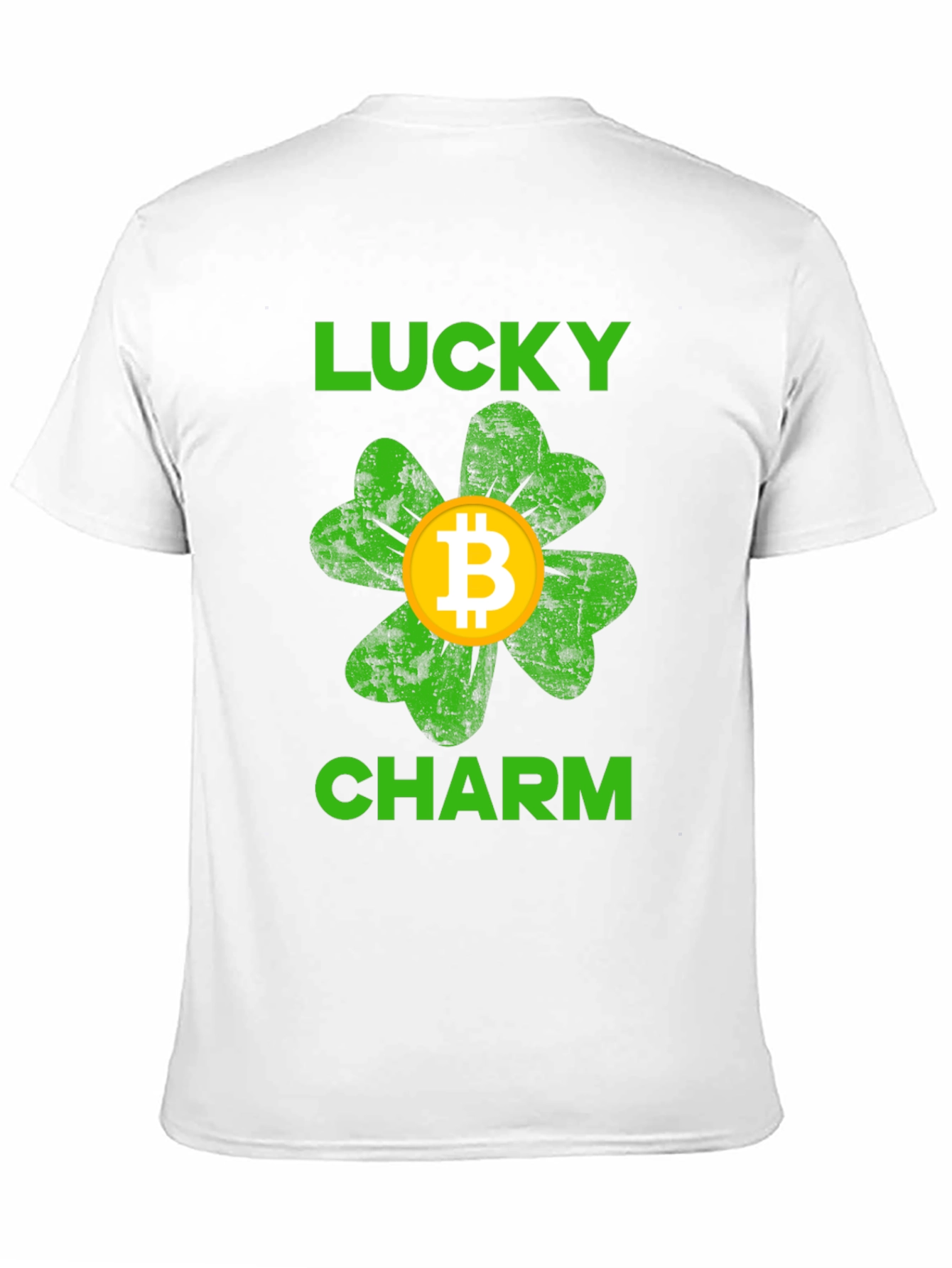 Bitcoin Lucky Charm Black T-Shirt