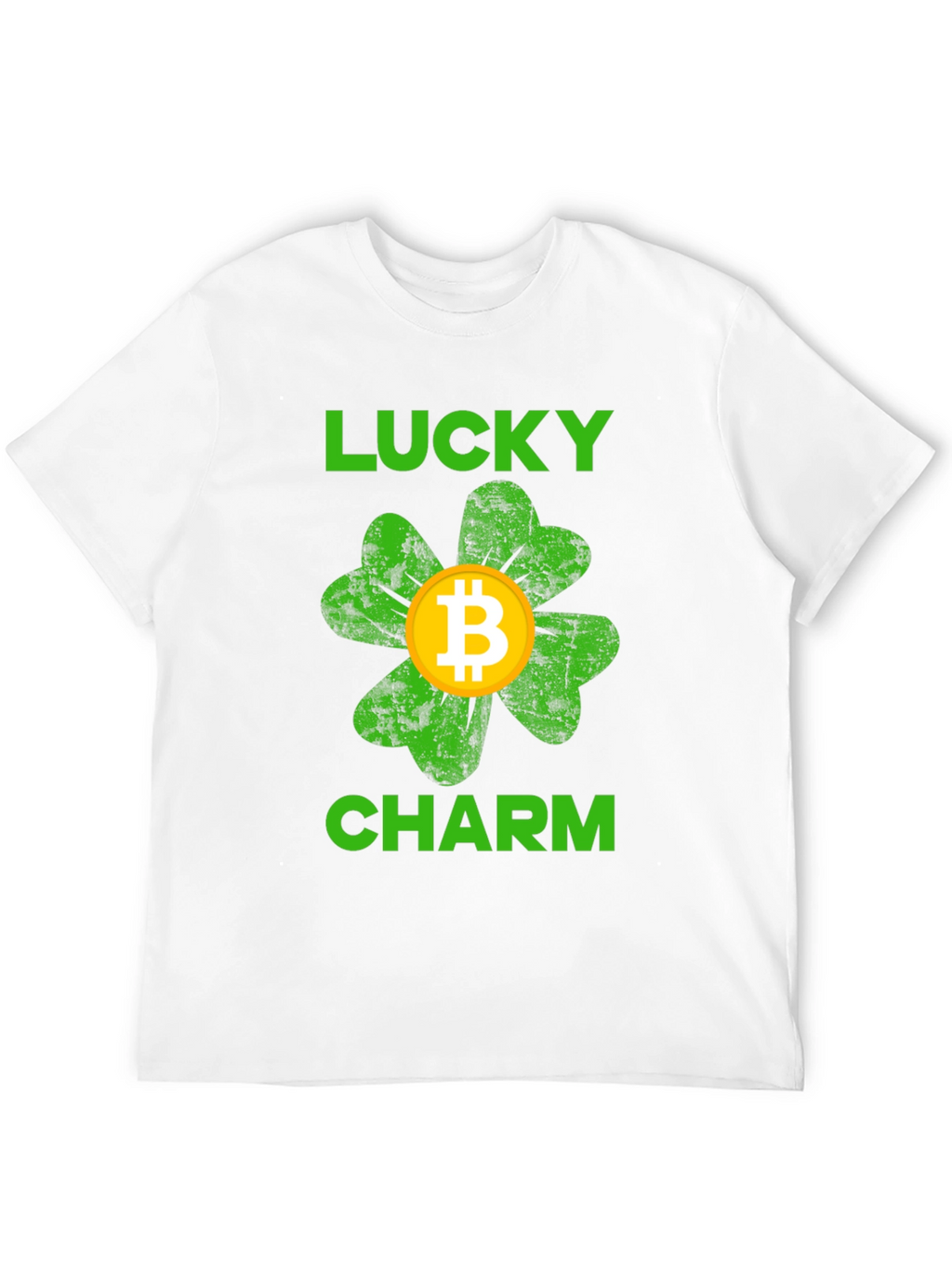 Bitcoin Lucky Charm Black T-Shirt