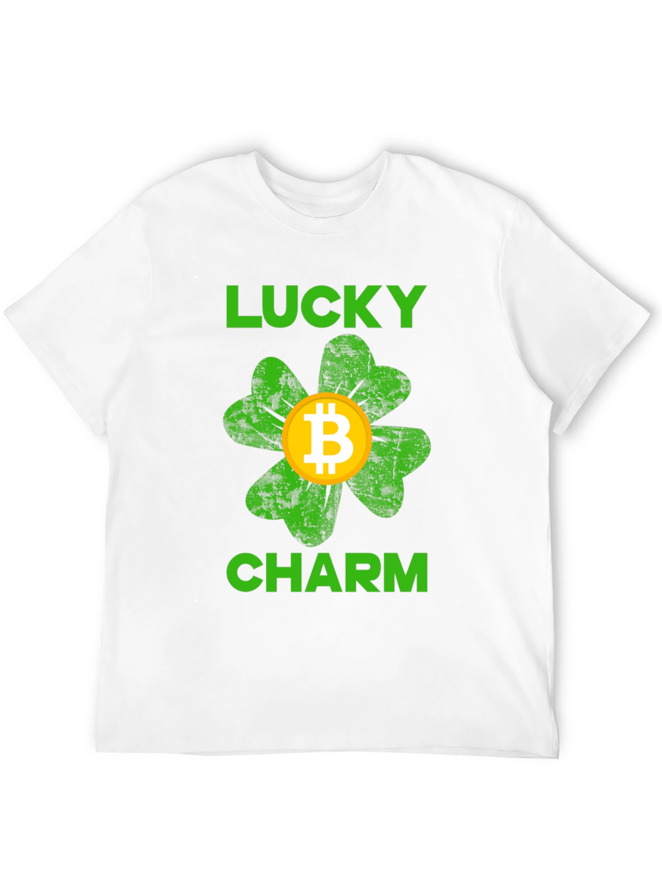 Bitcoin Lucky Charm Black T-Shirt