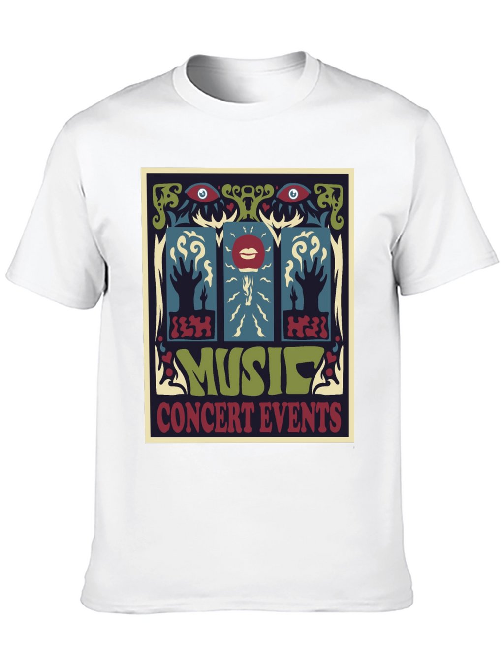 Retro Music Concert Events Graphic T-Shirt