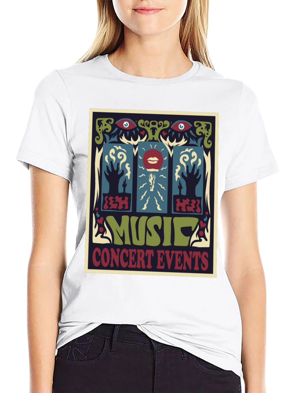 Retro Music Concert Events Graphic T-Shirt