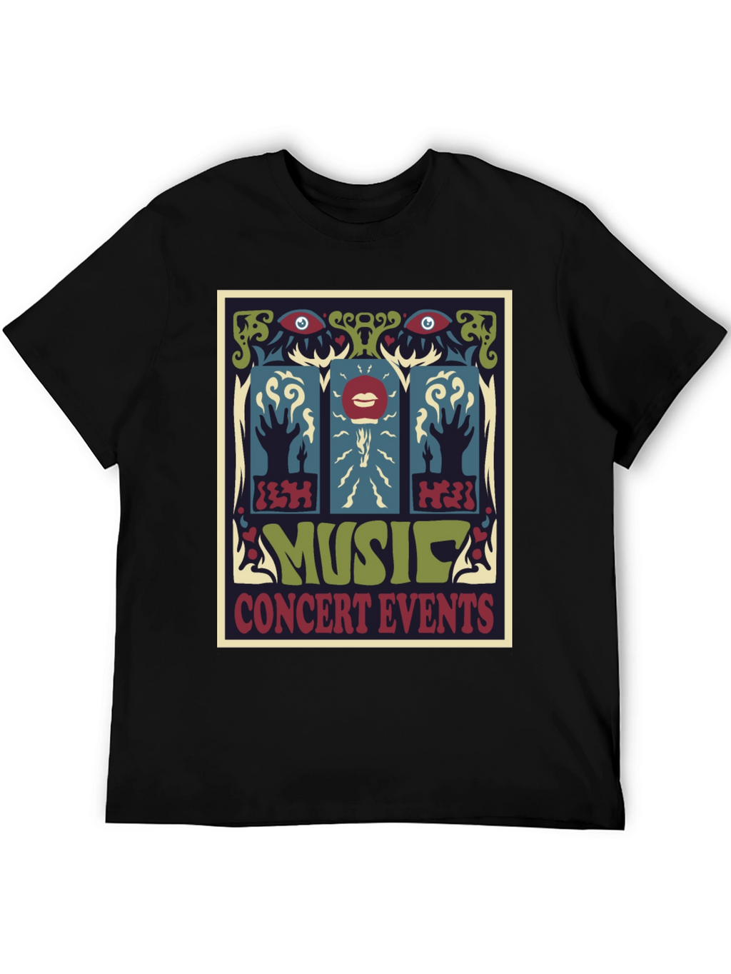 Retro Music Concert Events Graphic T-Shirt