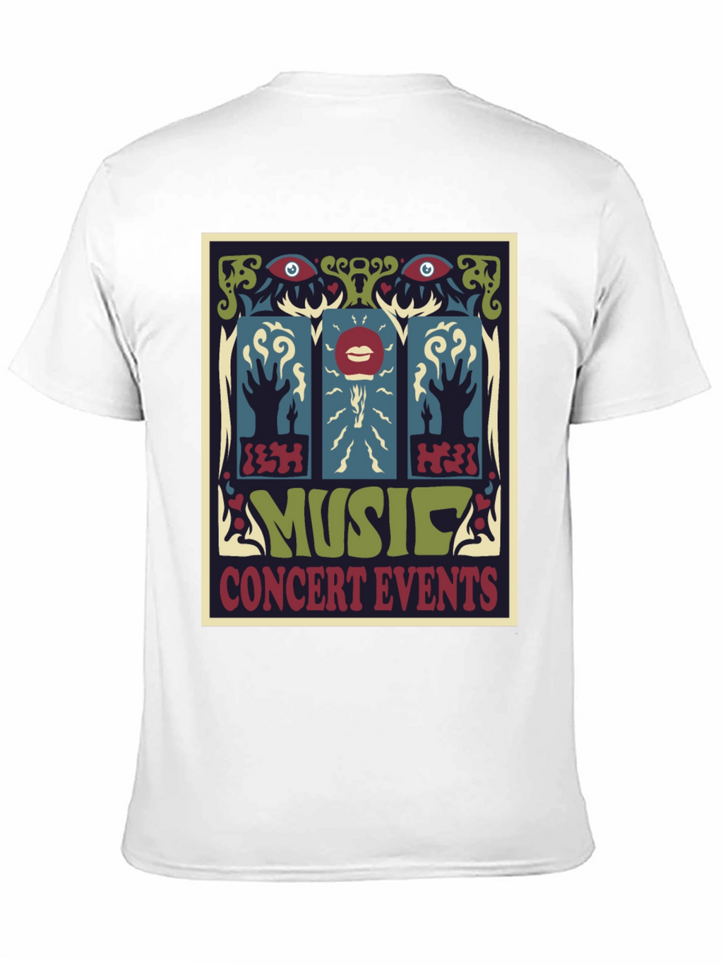 Retro Music Concert Events Graphic T-Shirt