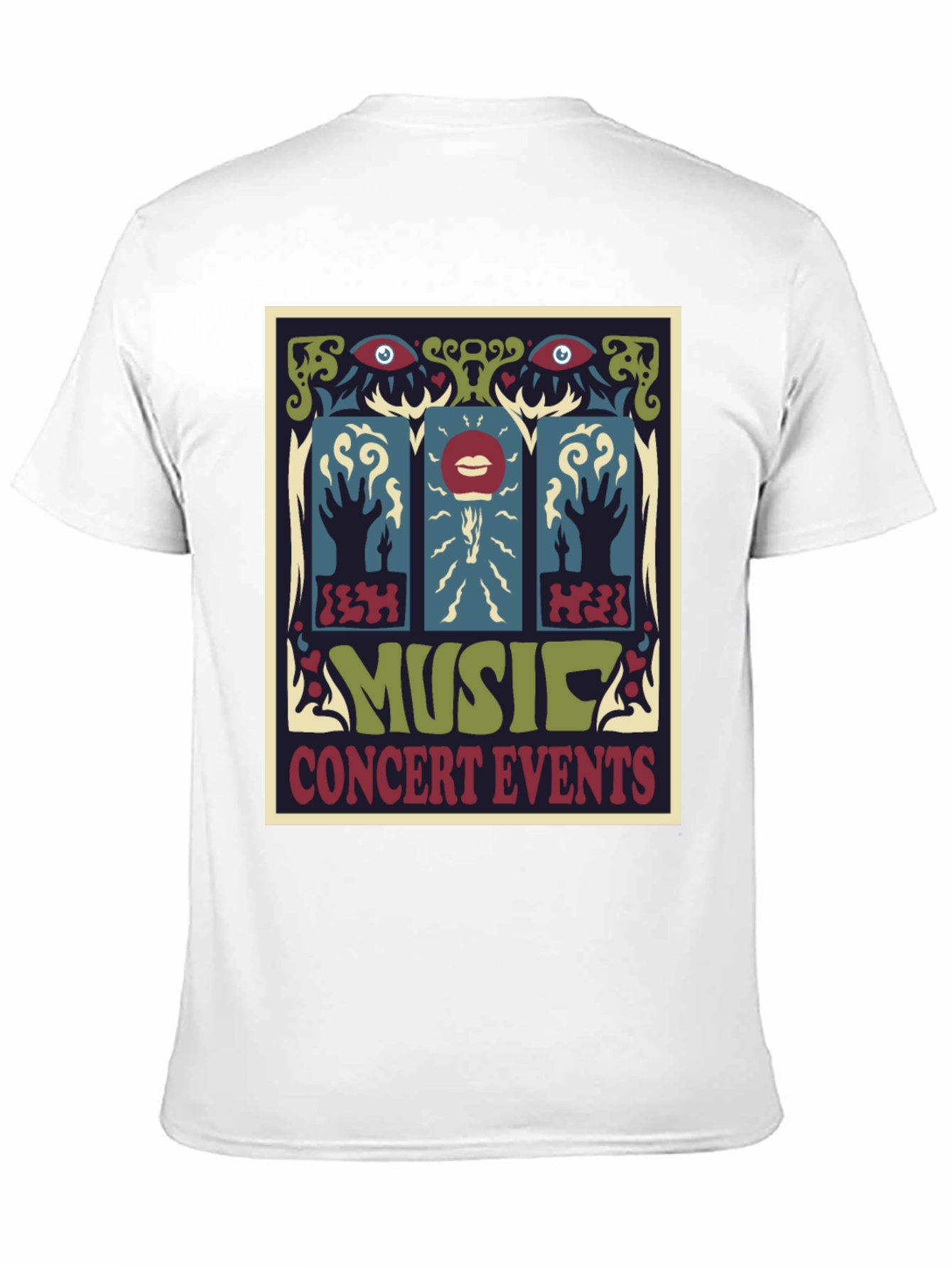 Retro Music Concert Events Graphic T-Shirt