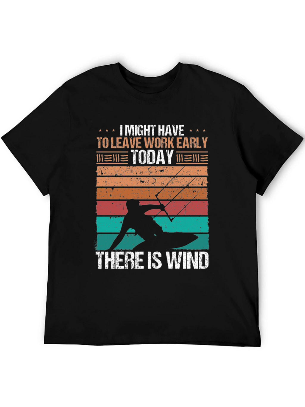 Kitesurfing T-Shirt: Leave Work Early Today