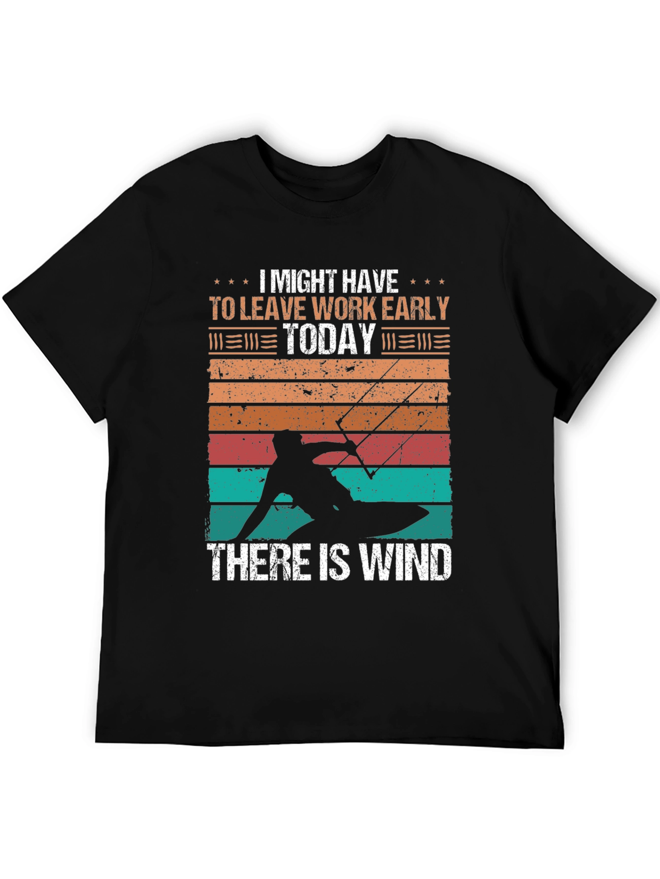 Kitesurfing T-Shirt: Leave Work Early Today