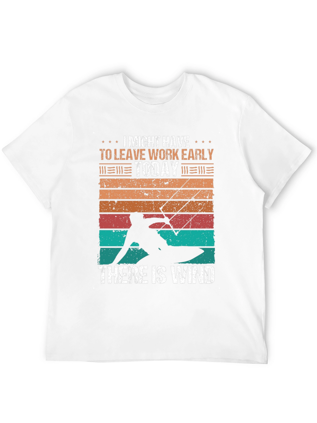 Kitesurfing T-Shirt: Leave Work Early Today