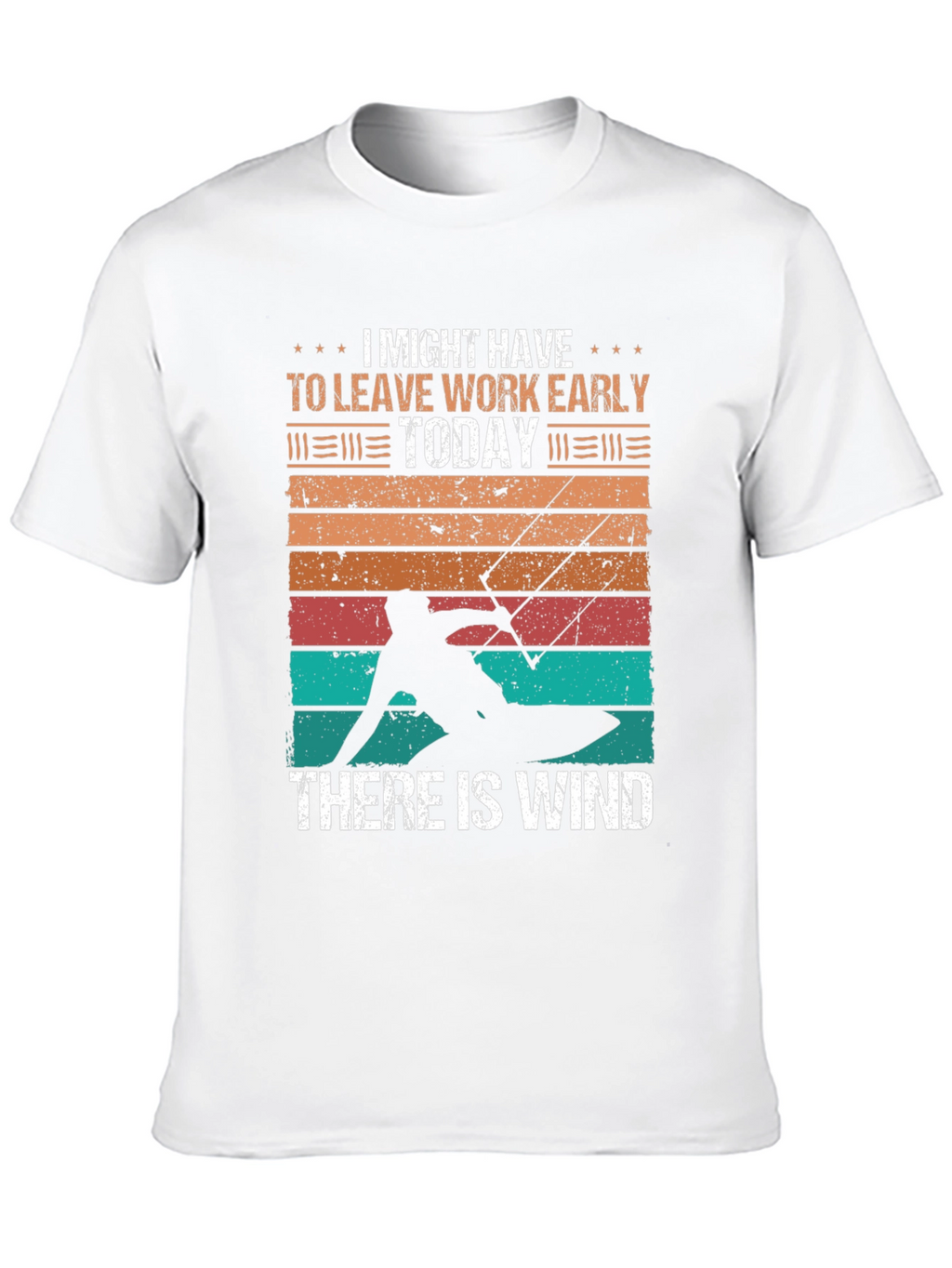 Kitesurfing T-Shirt: Leave Work Early Today