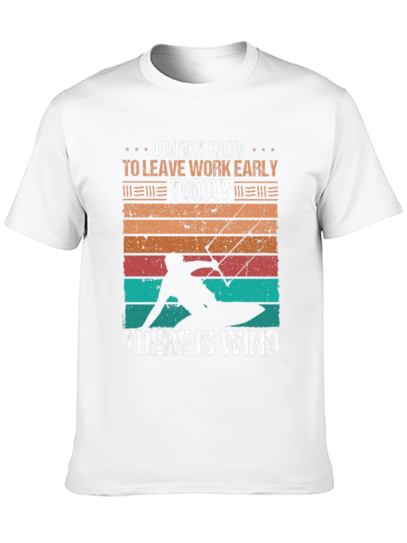 Kitesurfing T-Shirt: Leave Work Early Today