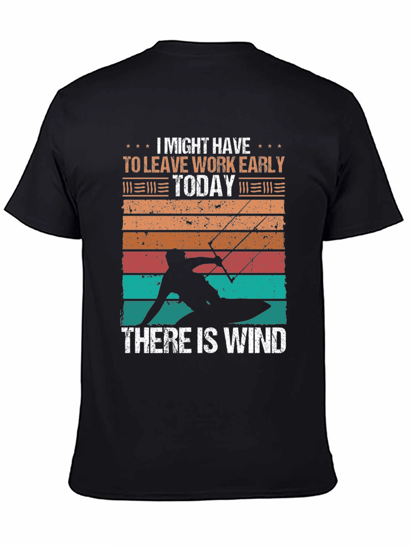 Kitesurfing T-Shirt: Leave Work Early Today