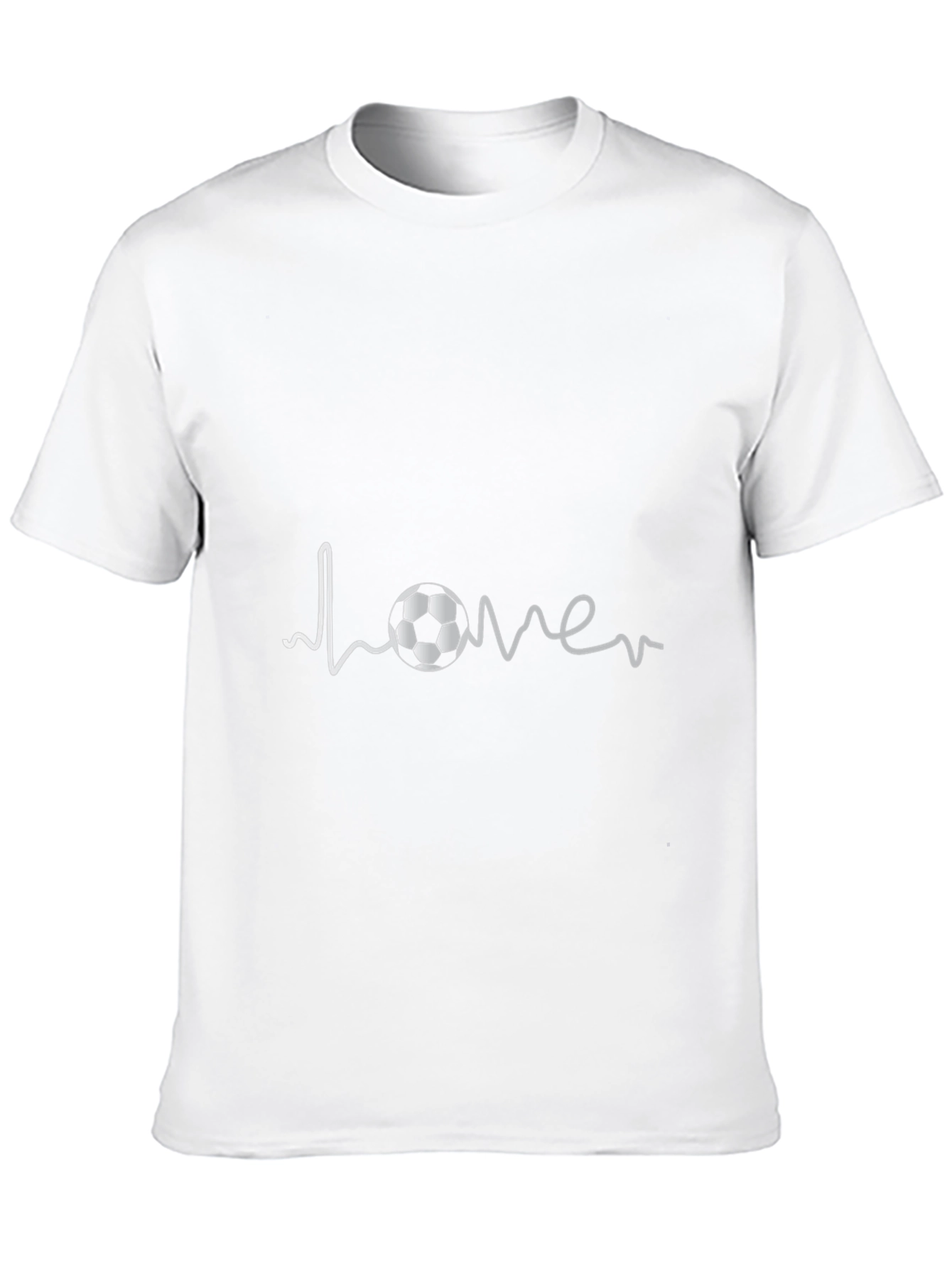 Soccer Heartbeat T-Shirt - Passion for the Game!