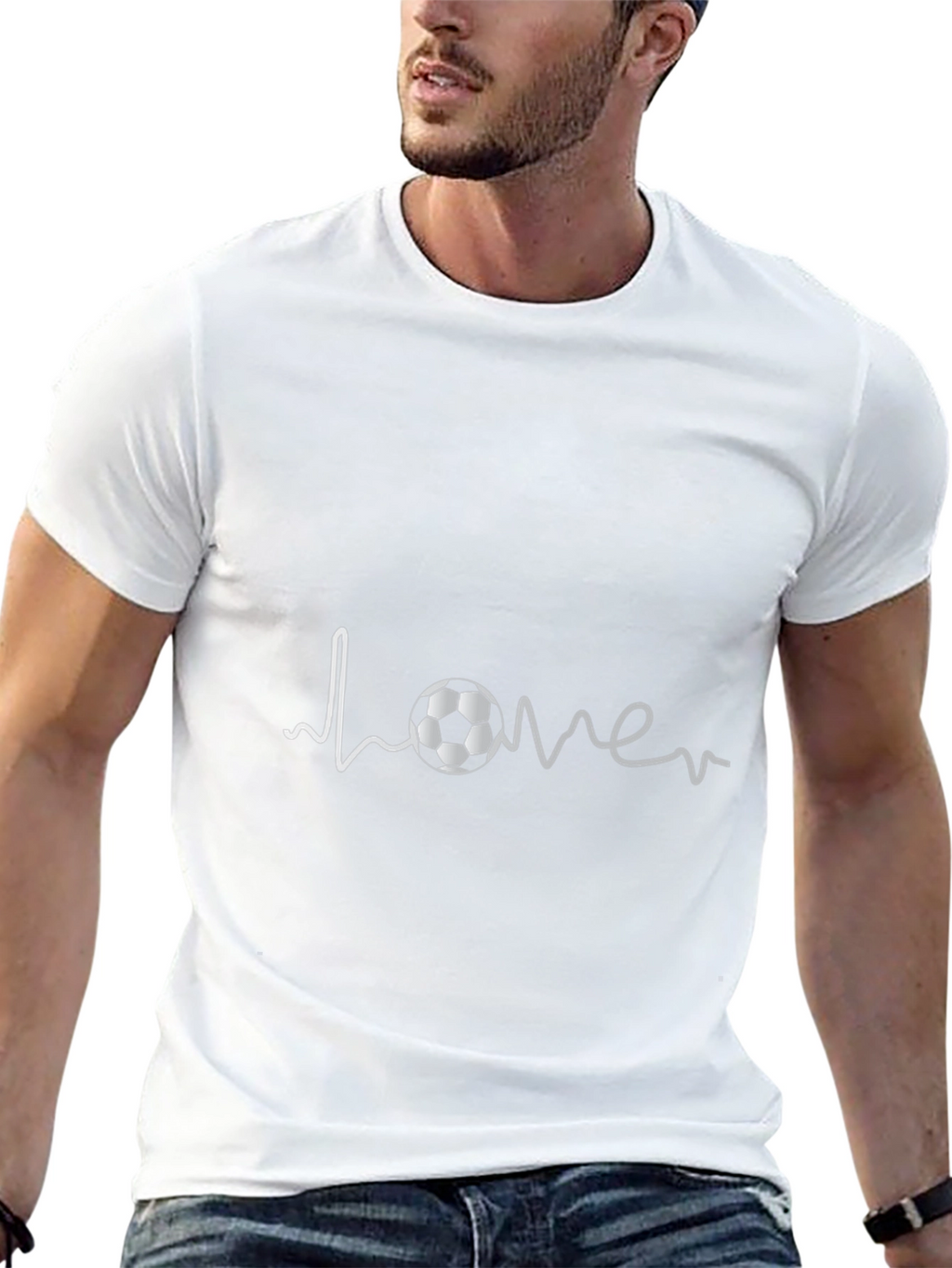 Soccer Heartbeat T-Shirt - Passion for the Game!