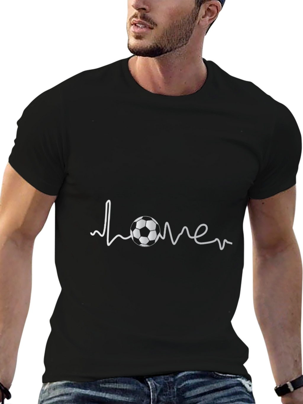 Soccer Heartbeat T-Shirt - Passion for the Game!