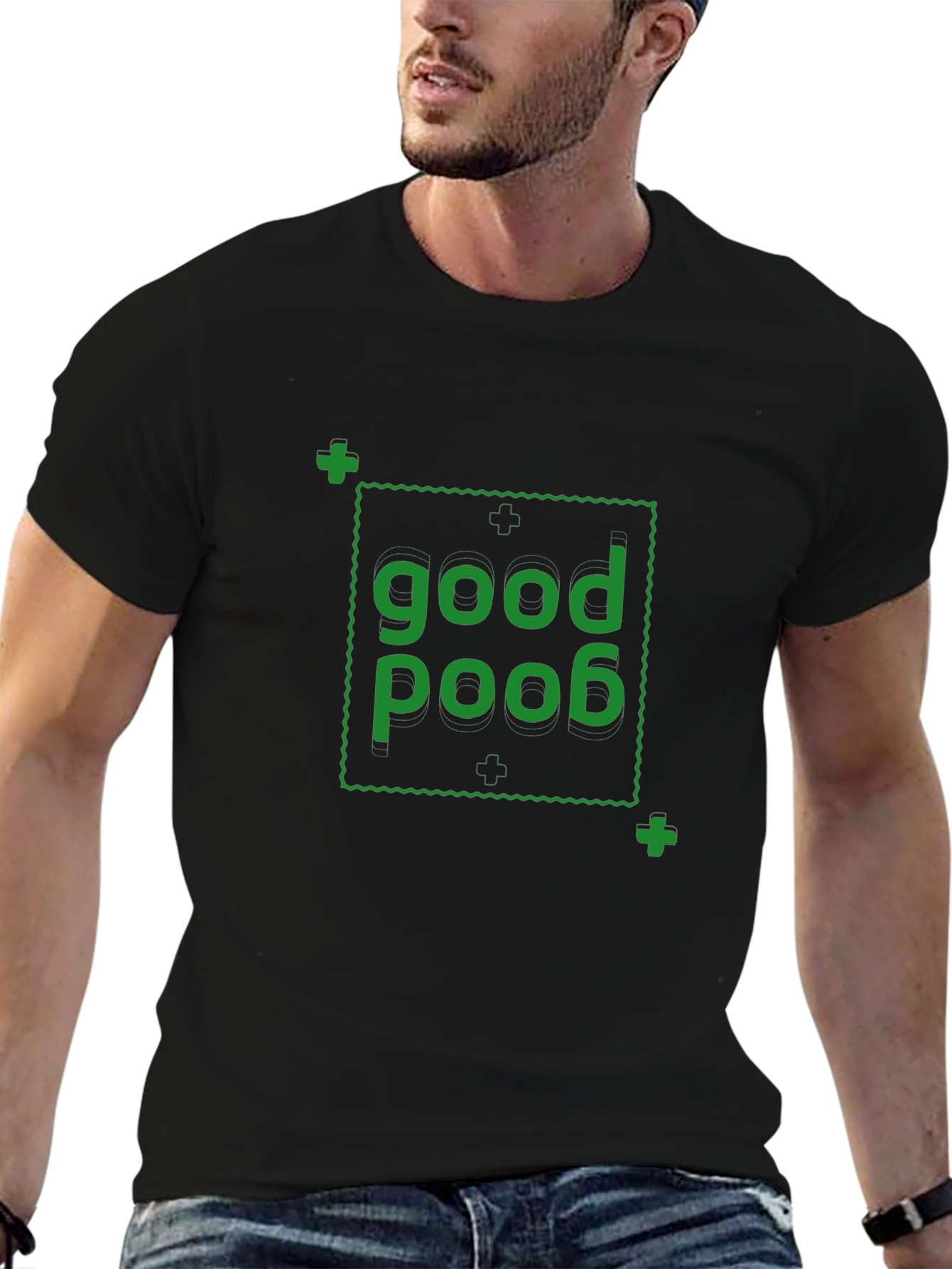 Good Poob Graphic T-Shirt - Black