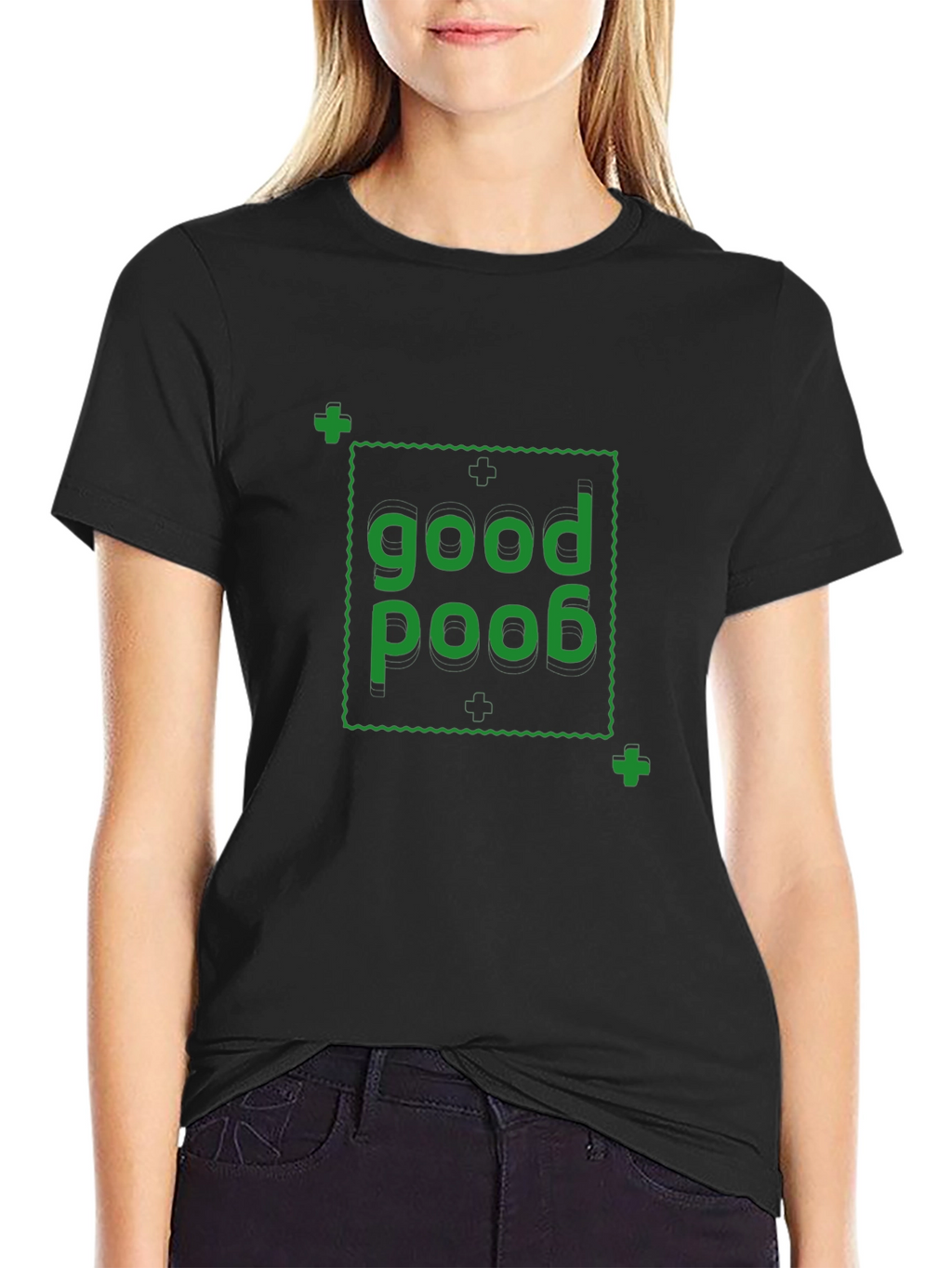 Good Poob Graphic T-Shirt - Black