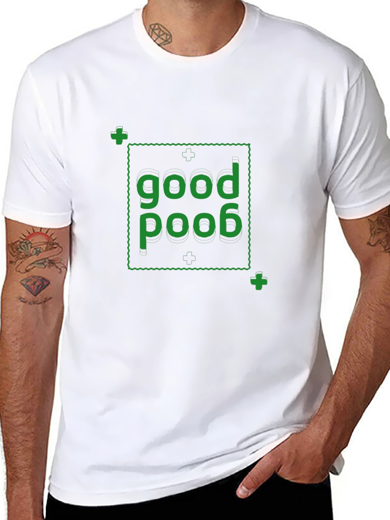 Good Poob Graphic T-Shirt - Black