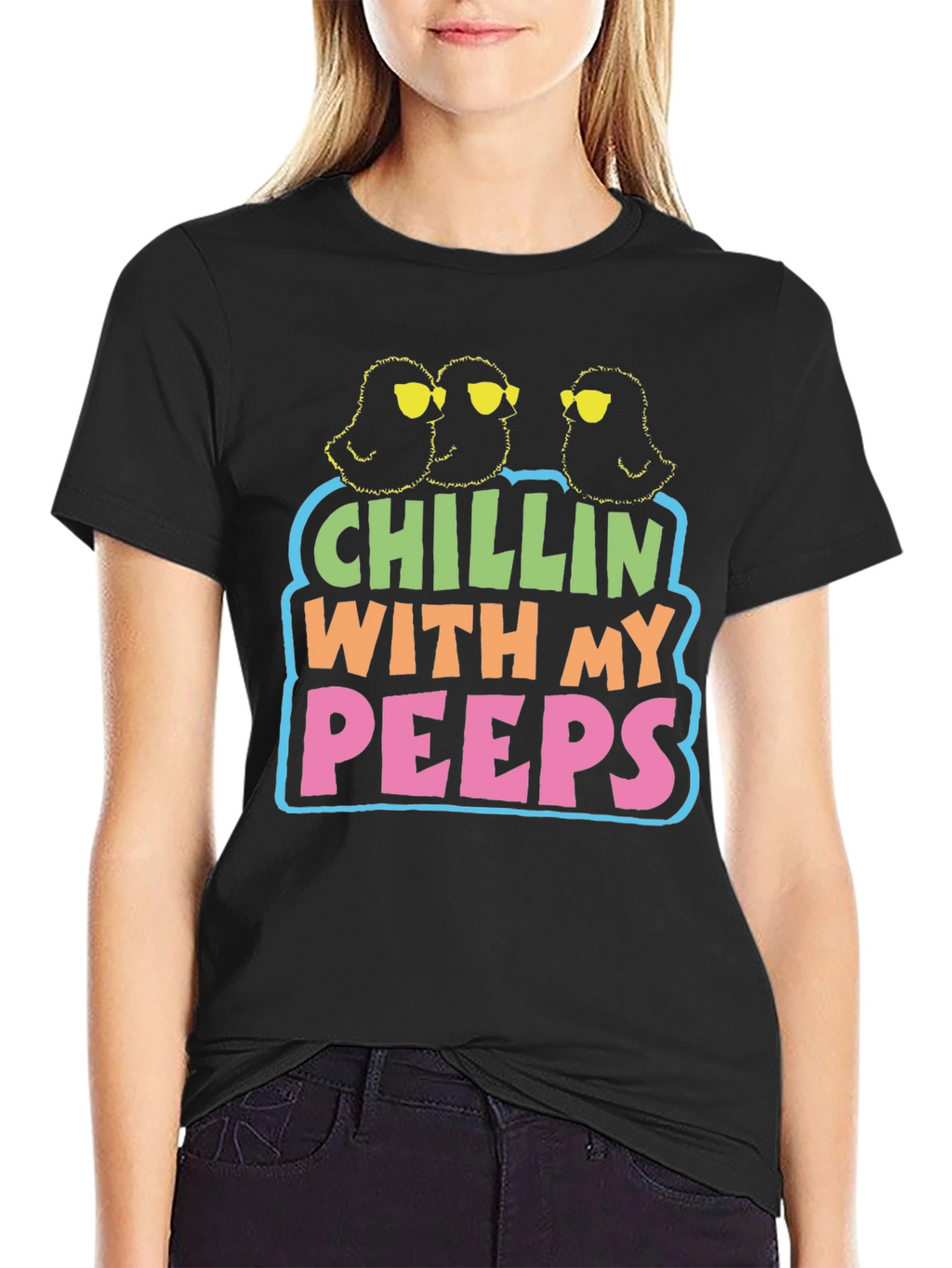 Chillin With My Peeps Graphic T-Shirt