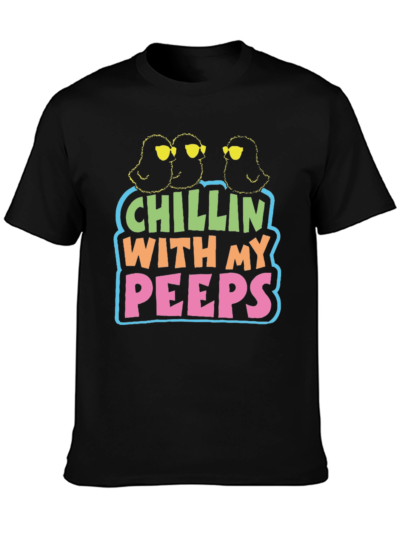 Chillin With My Peeps Graphic T-Shirt