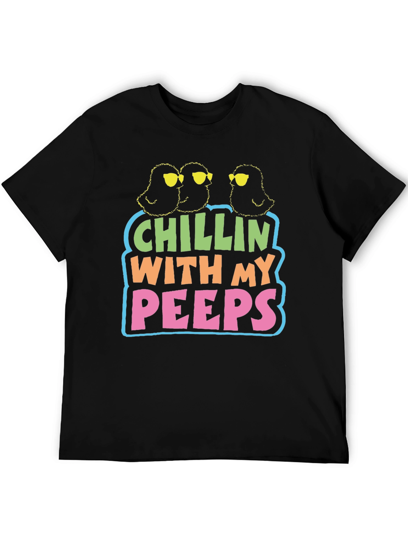 Chillin With My Peeps Graphic T-Shirt