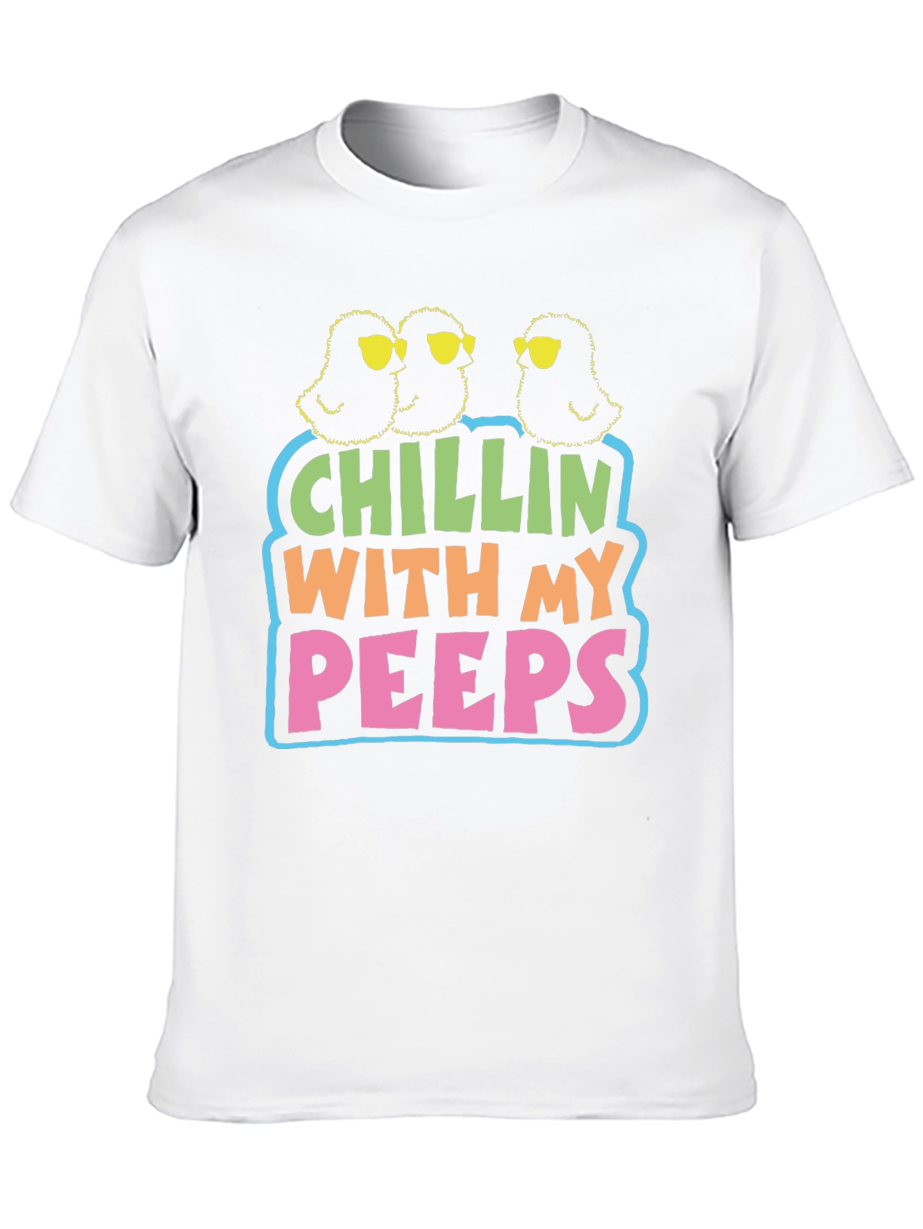 Chillin With My Peeps Graphic T-Shirt
