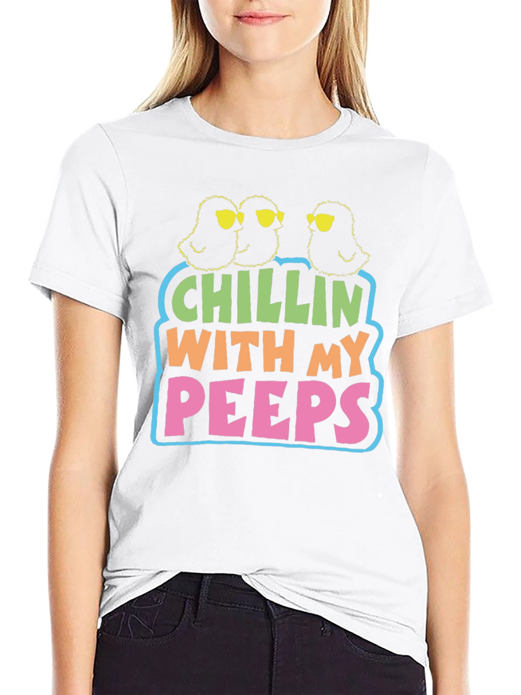 Chillin With My Peeps Graphic T-Shirt