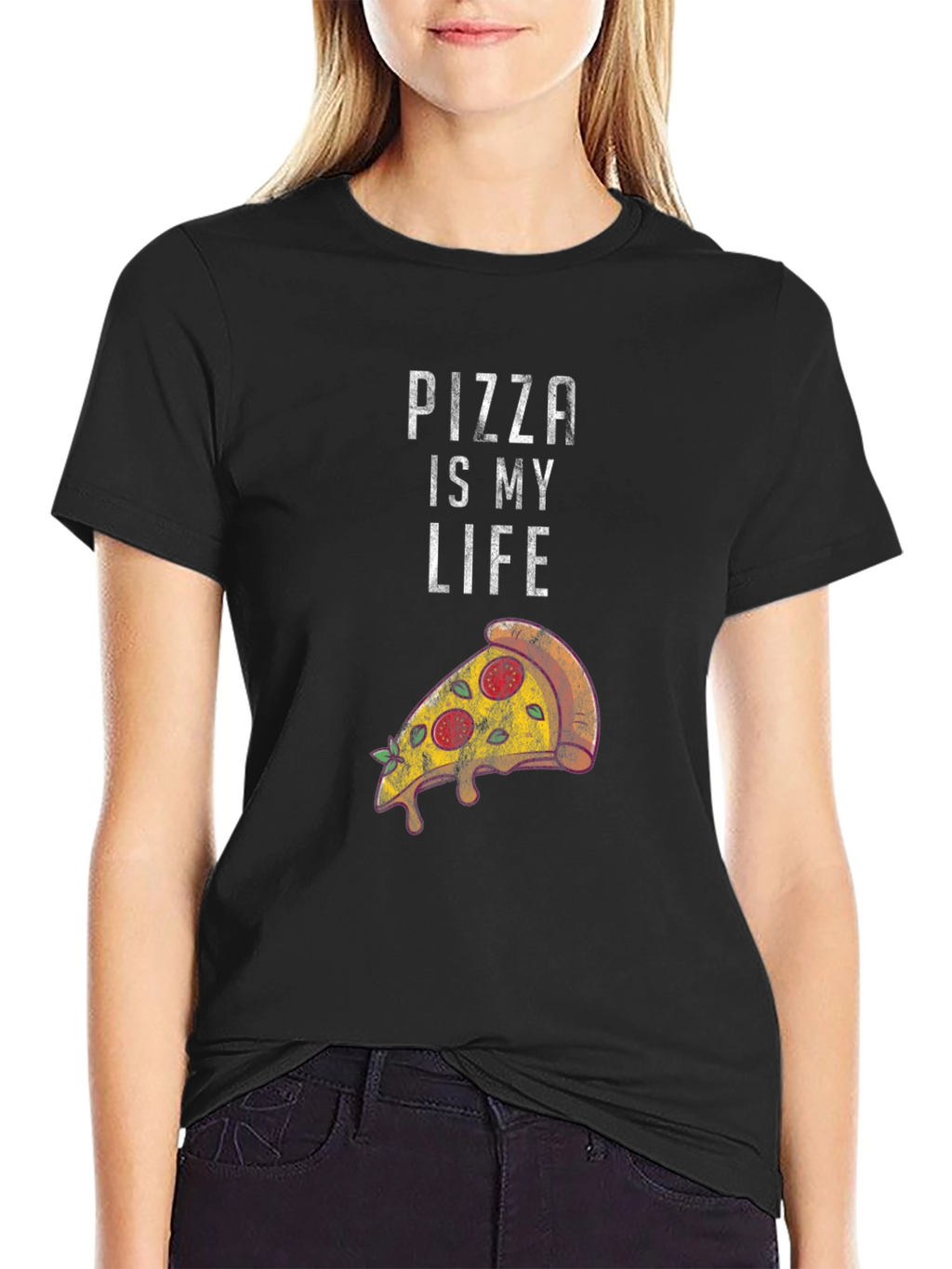 Pizza Is My Life Graphic Tee