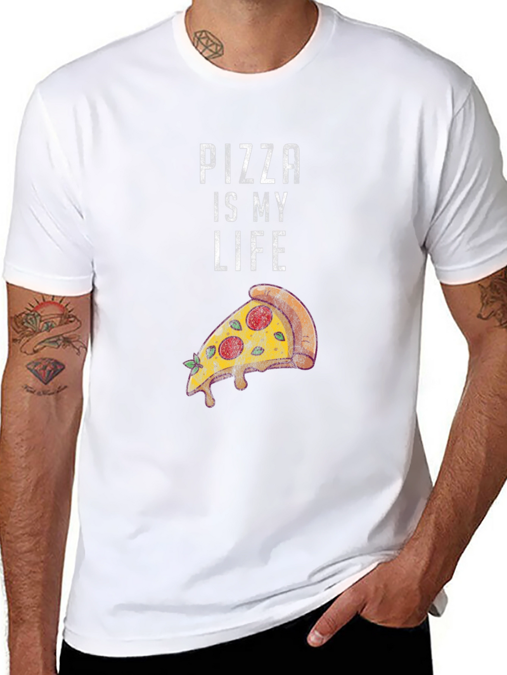 Pizza Is My Life Graphic Tee