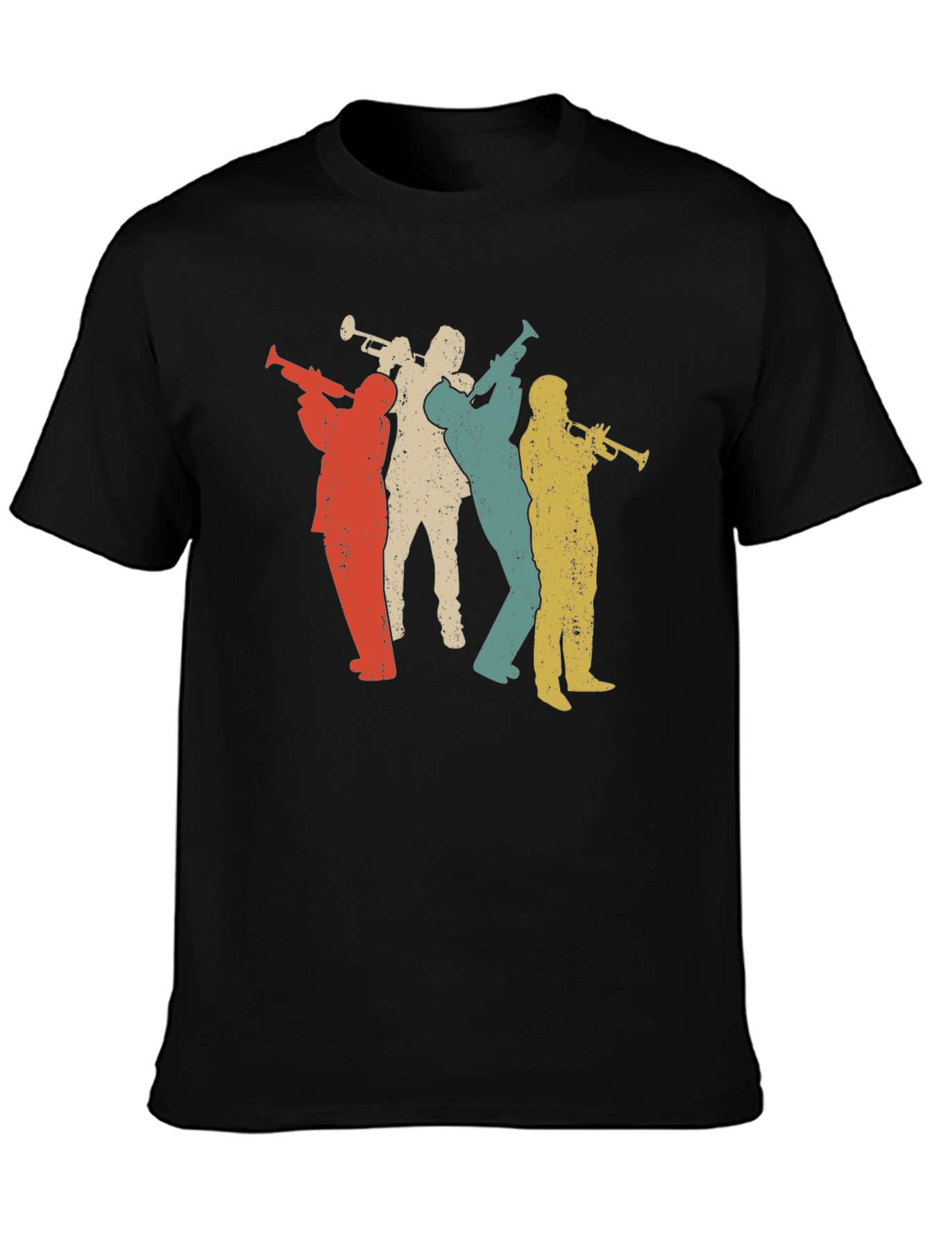 Vintage Jazz Band T-Shirt - Retro Music Tee