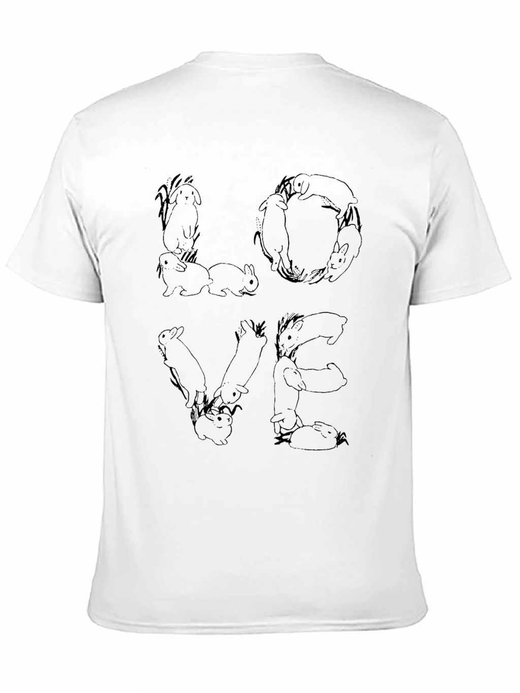 Bunny Love T-Shirt - Adorable Graphic Tee