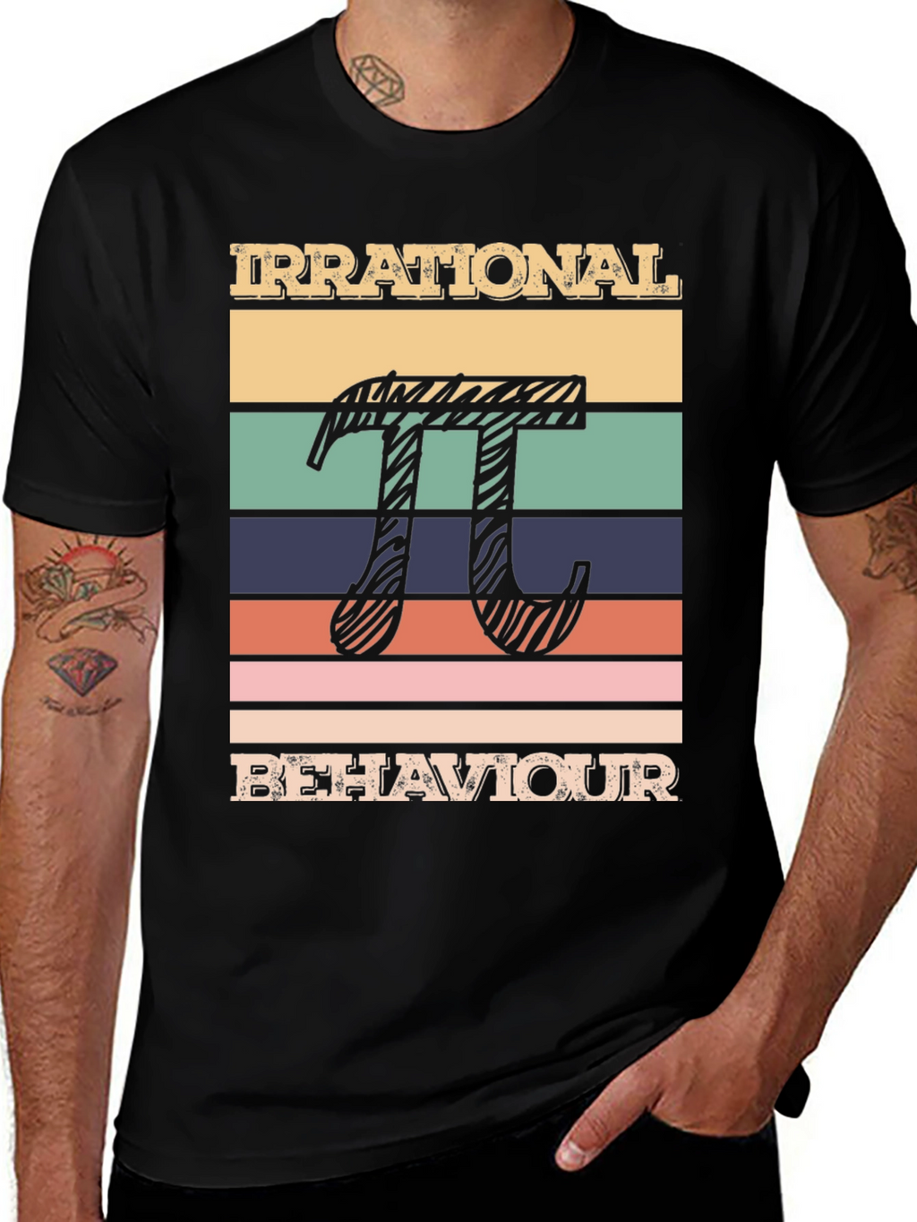 Irrational Behaviour Pi T-Shirt