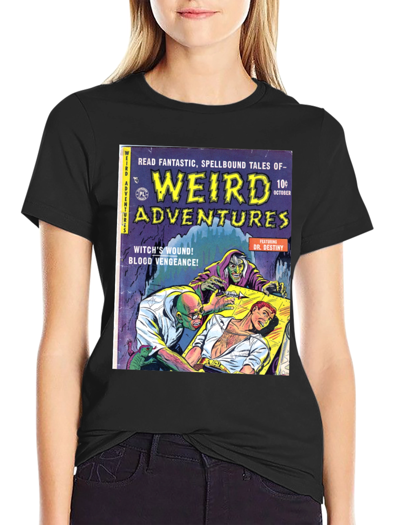 Weird Adventures Comic Book Cover T-Shirt