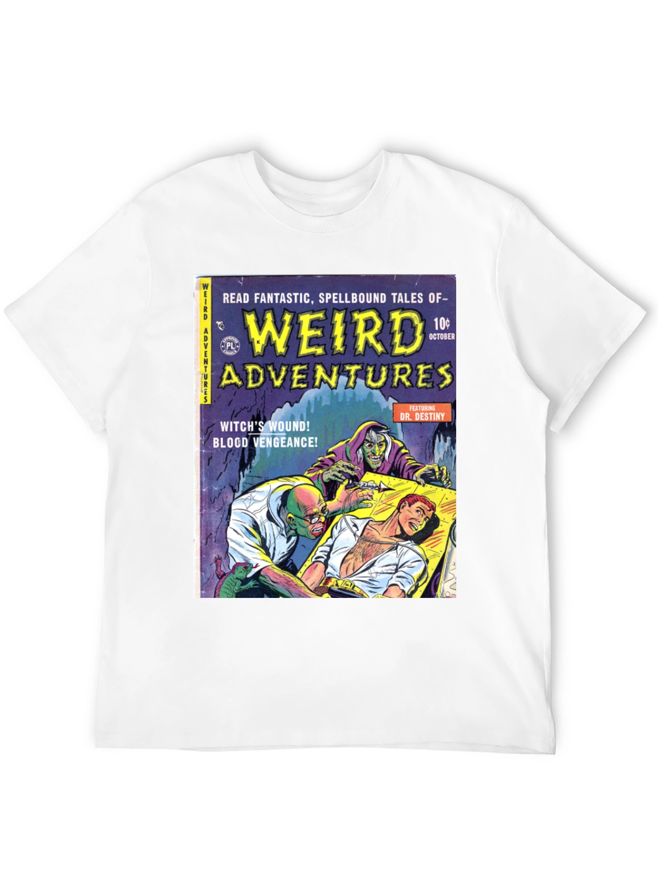 Weird Adventures Comic Book Cover T-Shirt