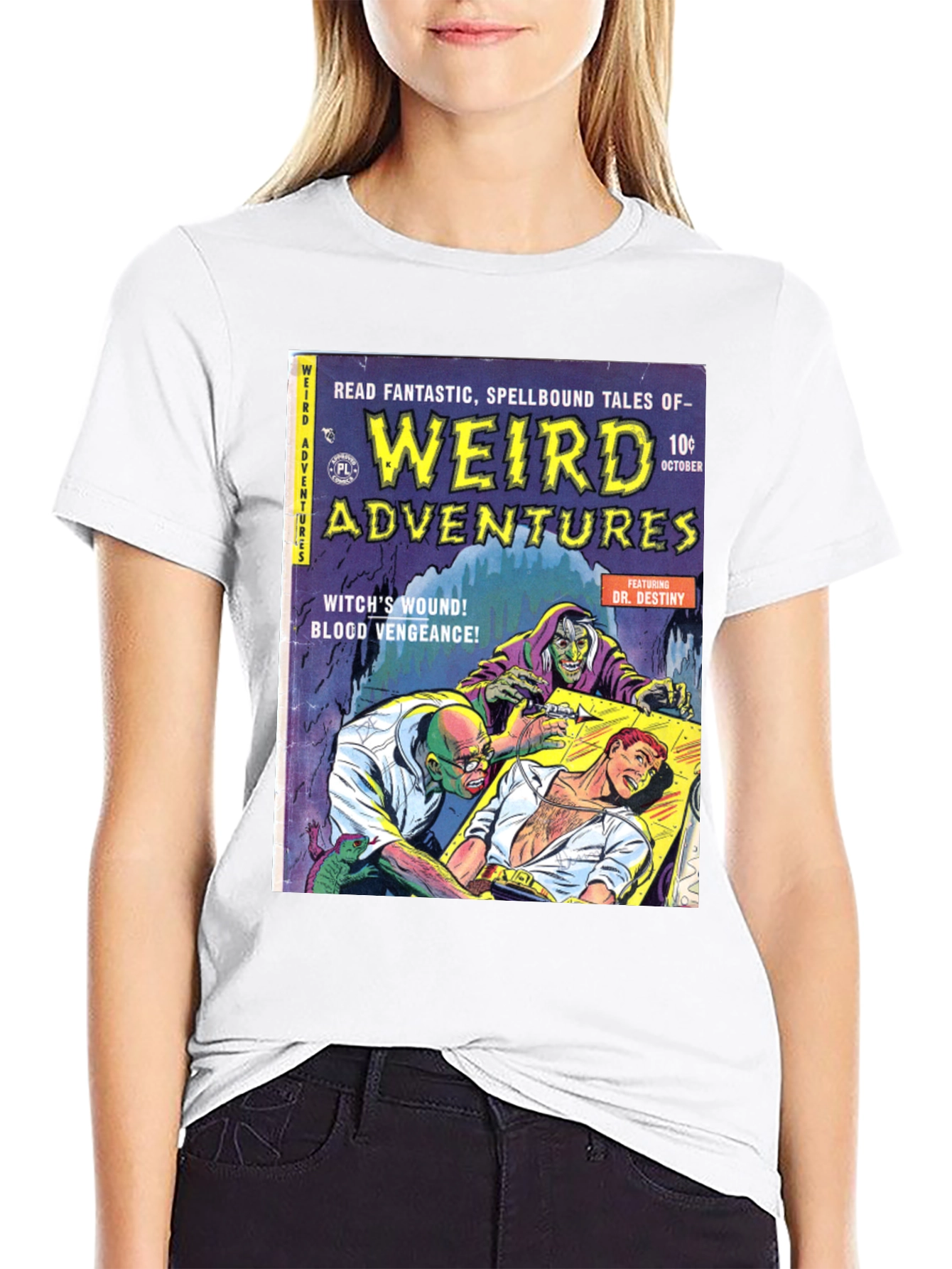 Weird Adventures Comic Book Cover T-Shirt