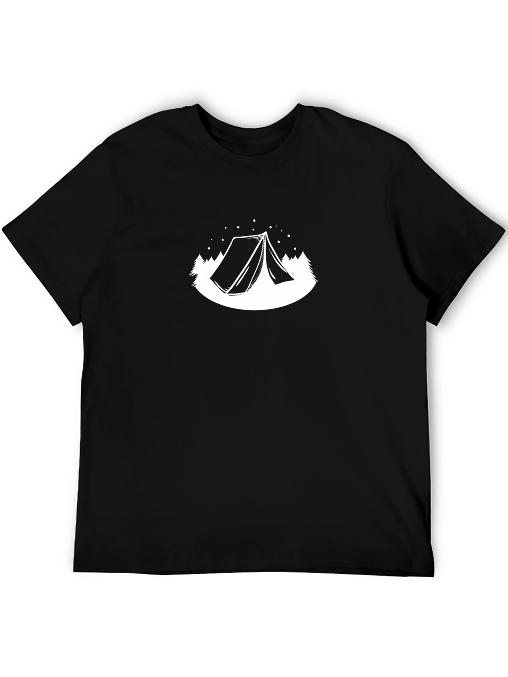 Black Tent Graphic Tee - Adventure Ready