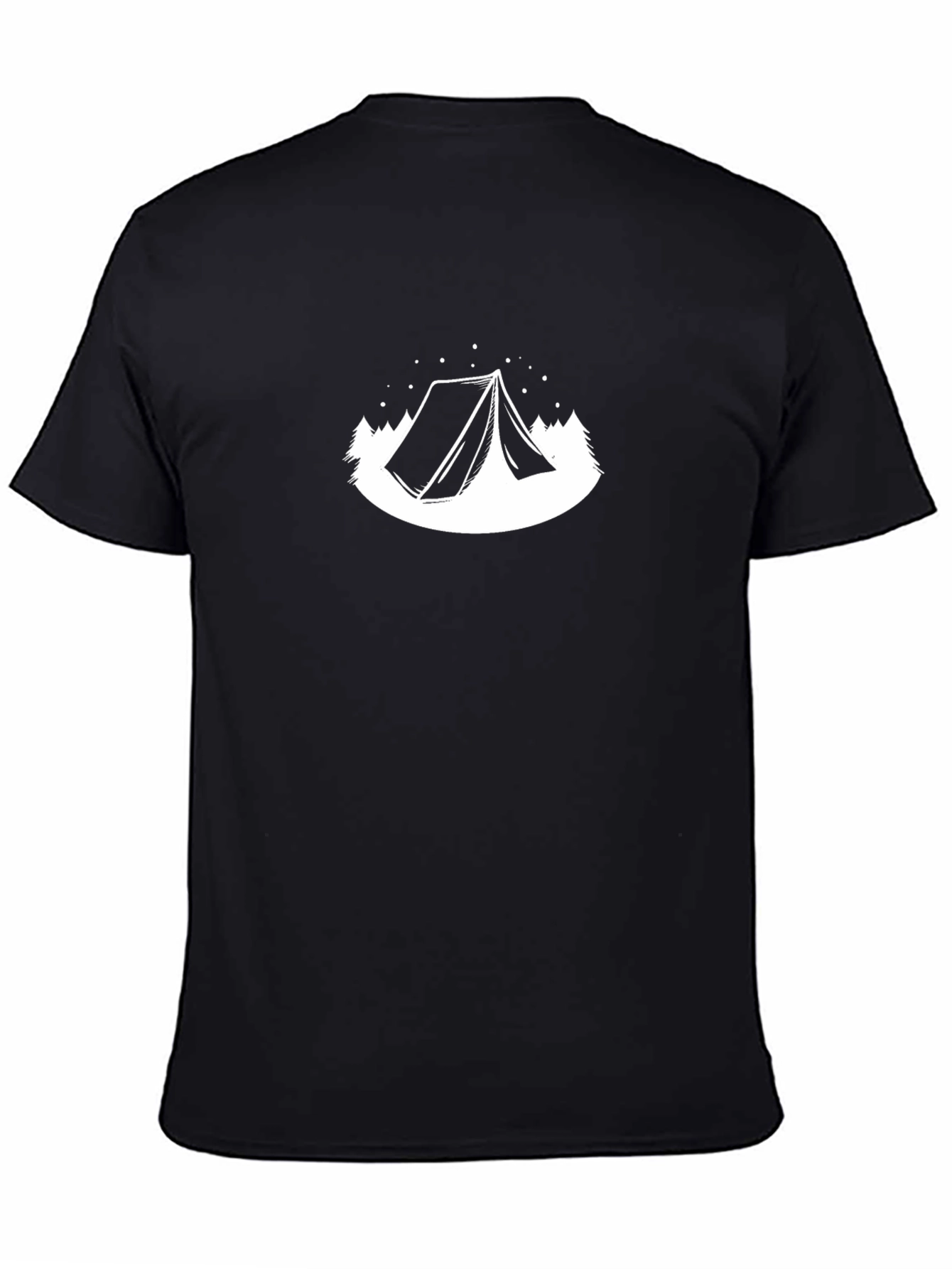 Black Tent Graphic Tee - Adventure Ready