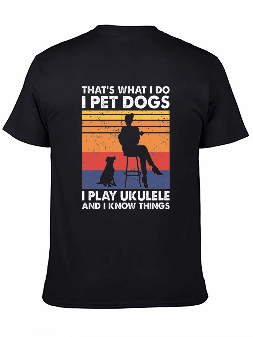 Pet Dogs Ukulele & Know Things T-Shirt
