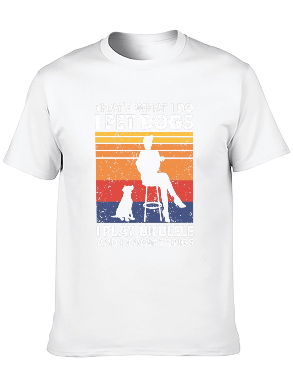 Pet Dogs Ukulele & Know Things T-Shirt