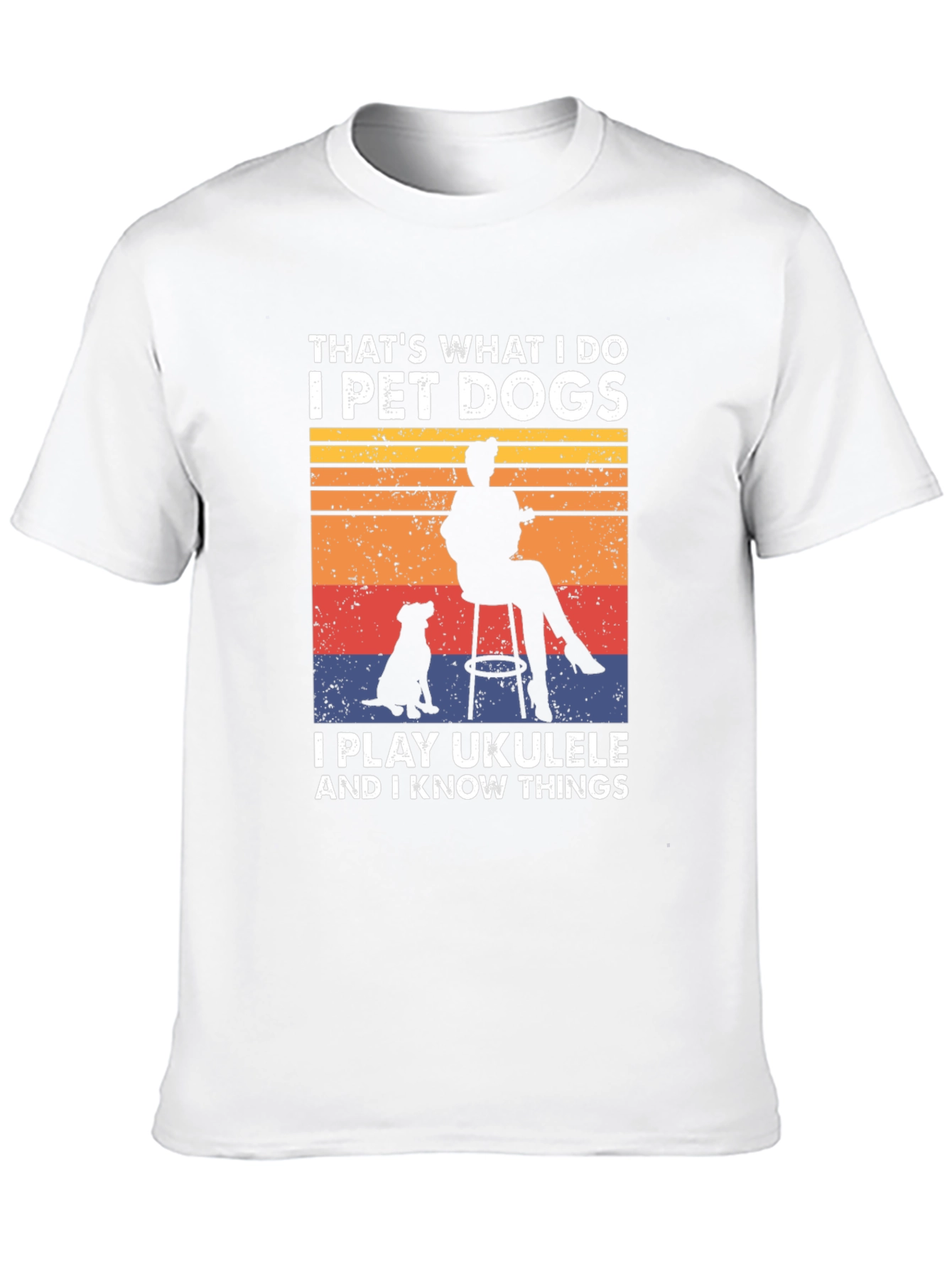 Pet Dogs Ukulele & Know Things T-Shirt