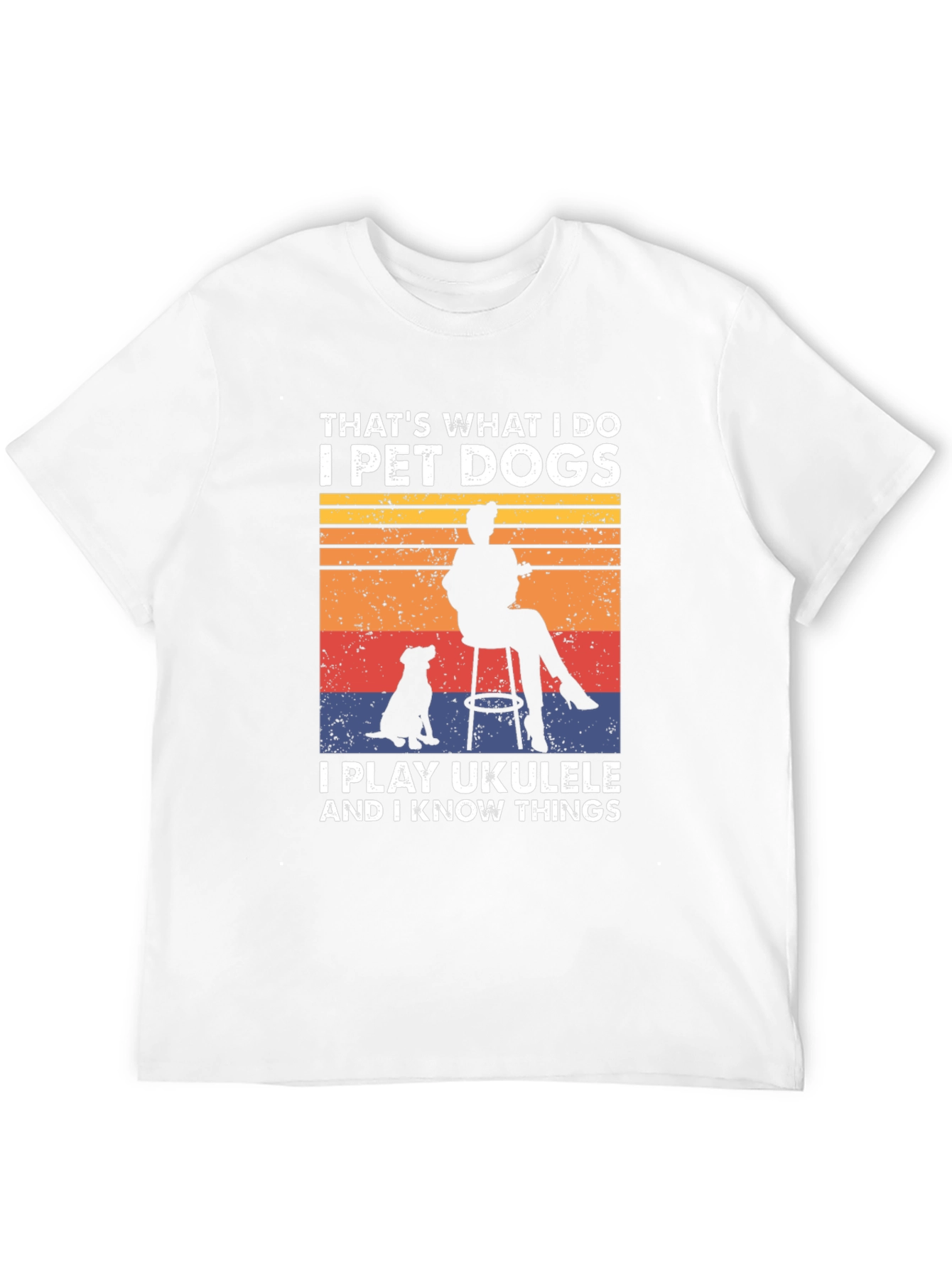 Pet Dogs Ukulele & Know Things T-Shirt