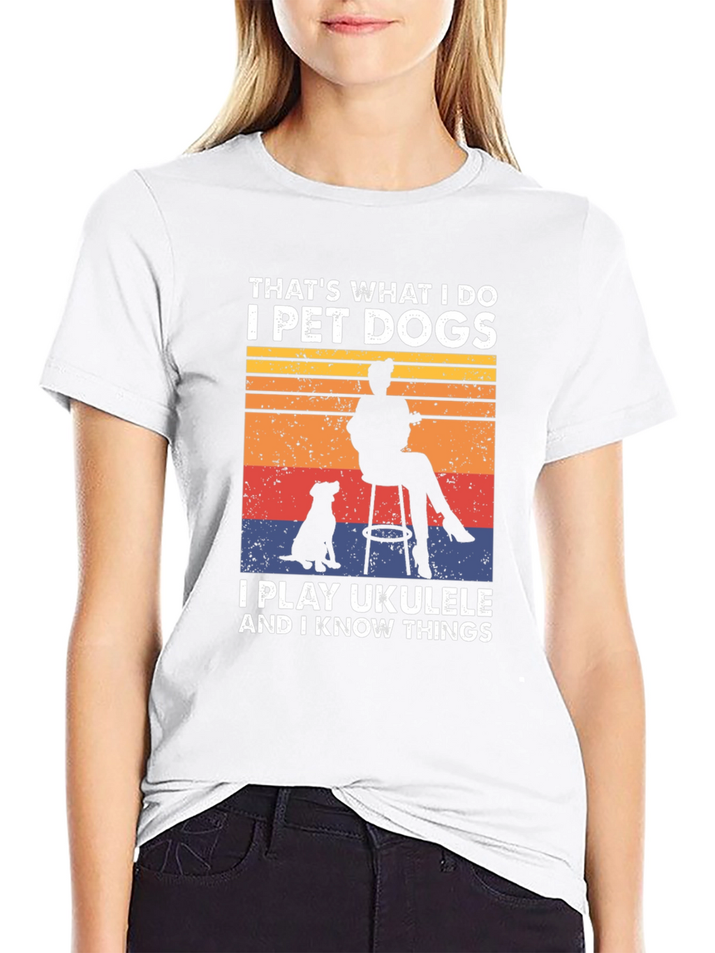 Pet Dogs Ukulele & Know Things T-Shirt