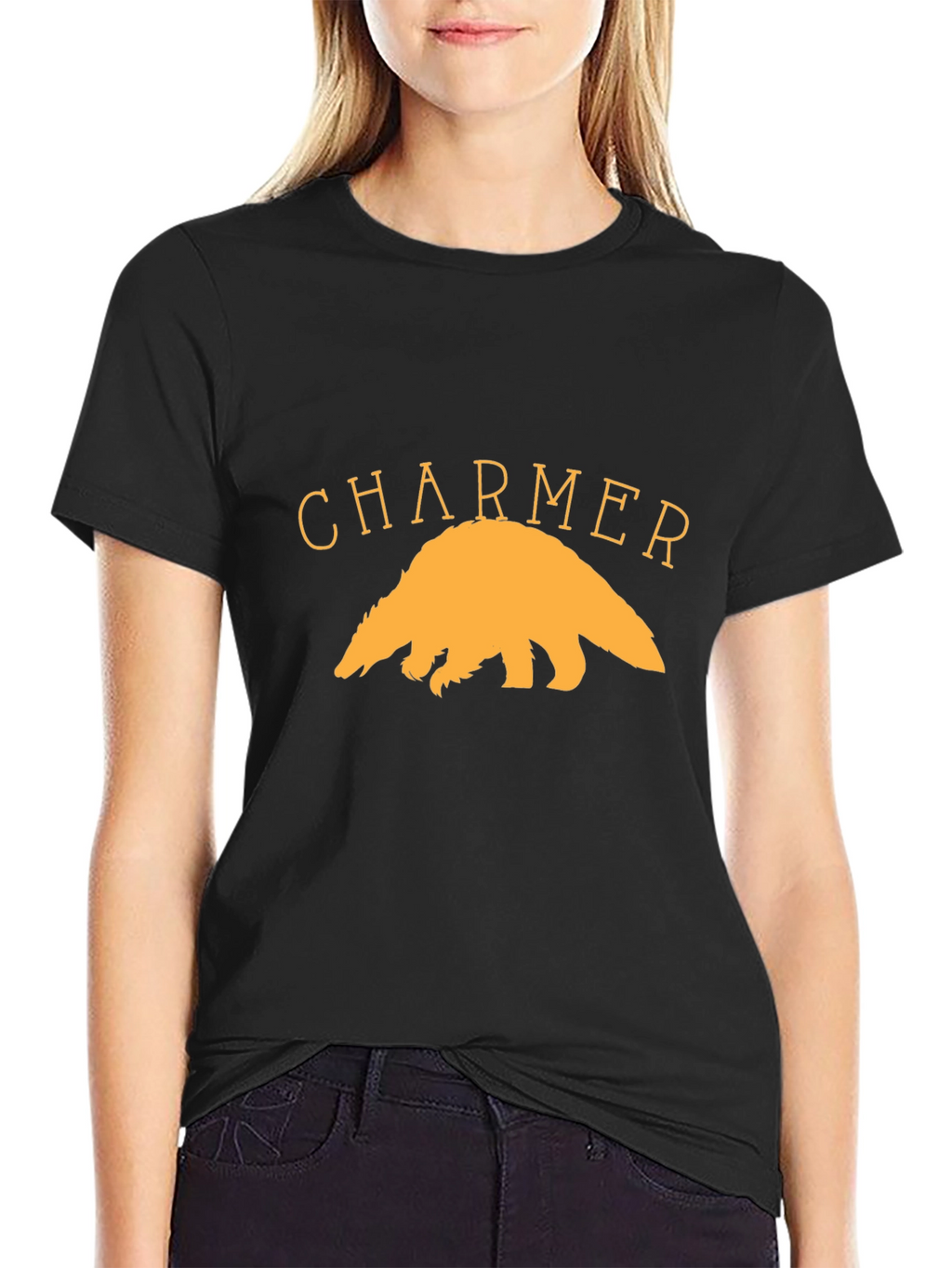 Charmer Badger Graphic Tee - Unisex Cotton Shirt