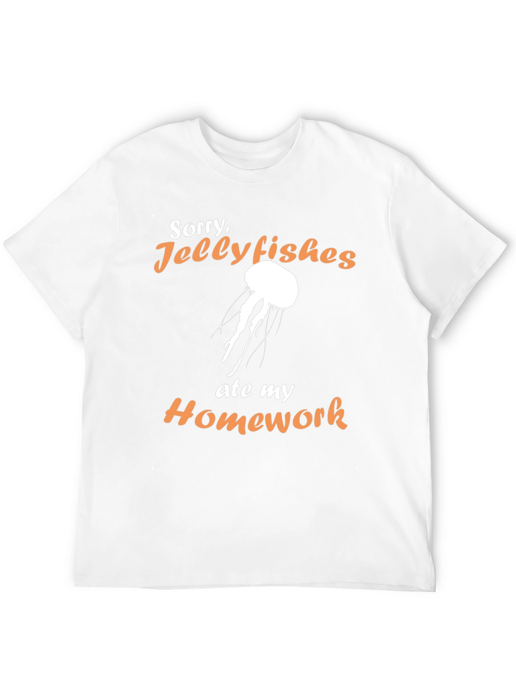 Jellyfish Homework T-Shirt - Funny Novelty Tee
