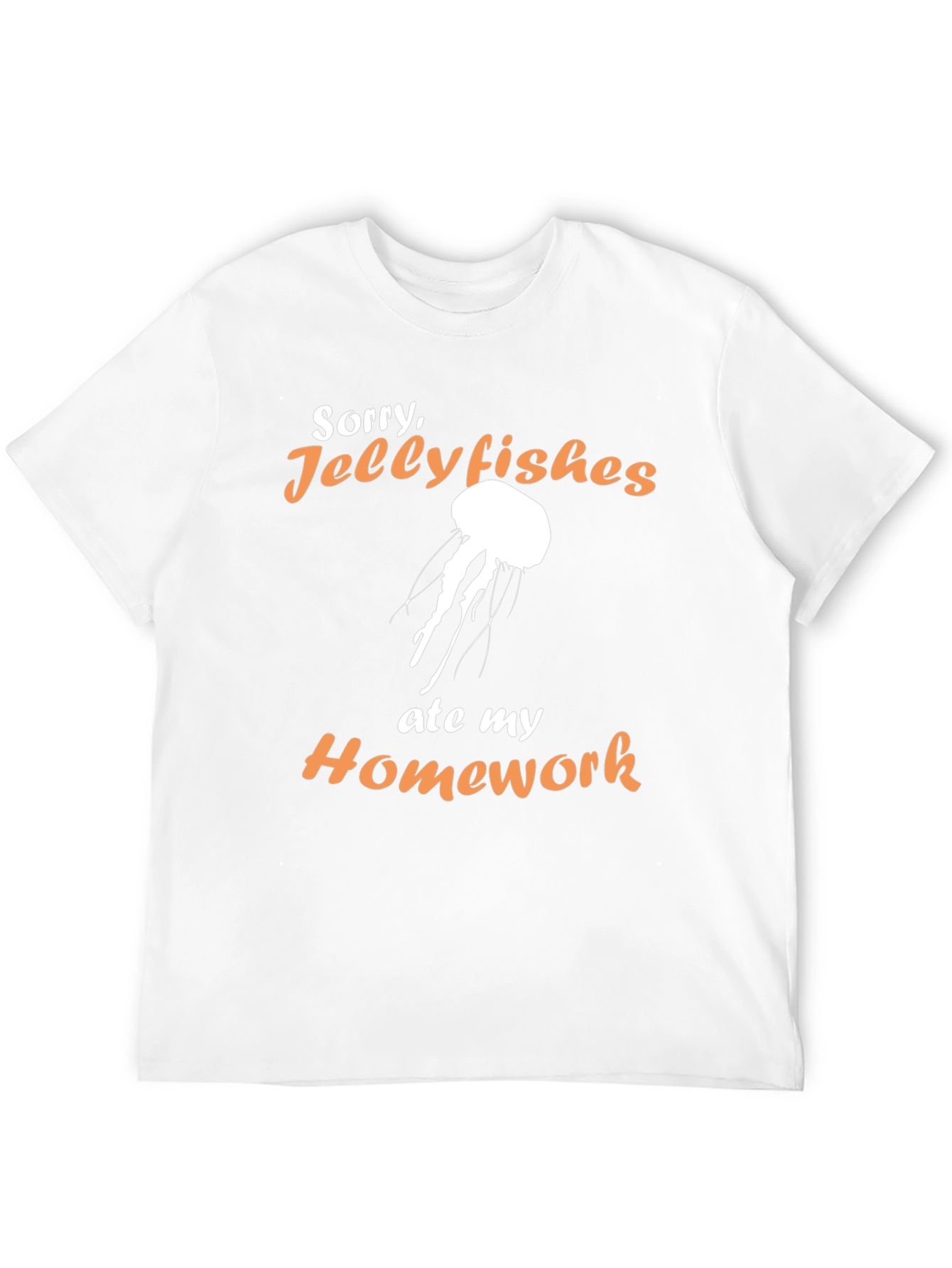 Jellyfish Homework T-Shirt - Funny Novelty Tee
