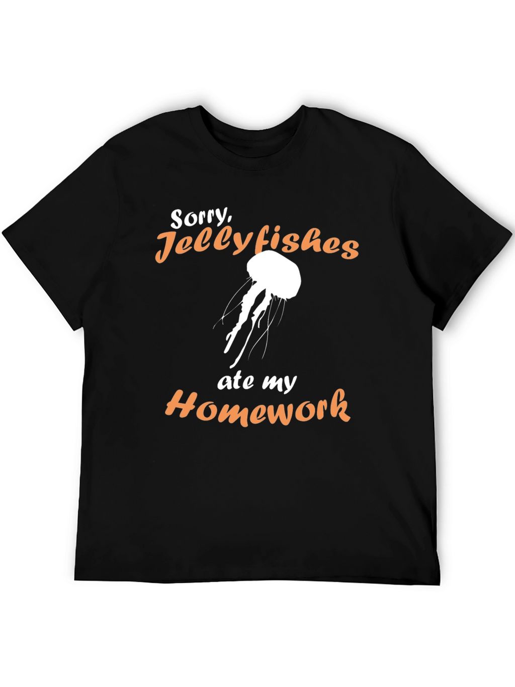 Jellyfish Homework T-Shirt - Funny Novelty Tee