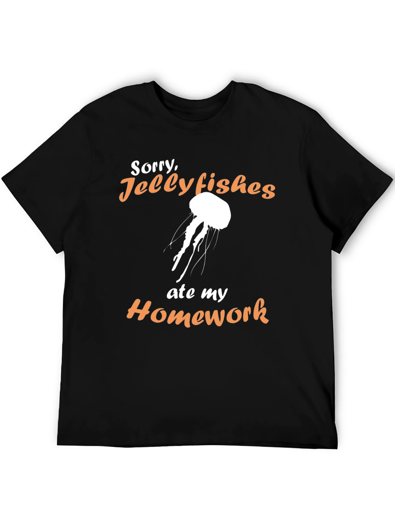 Jellyfish Homework T-Shirt - Funny Novelty Tee