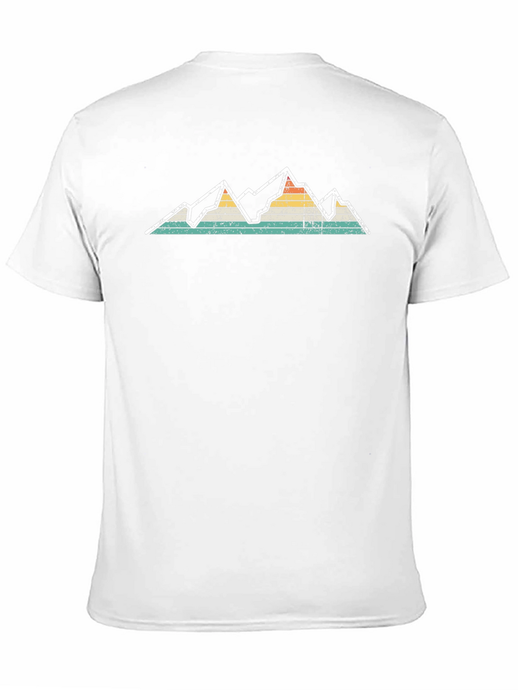 Retro Mountain Graphic Tee - Black